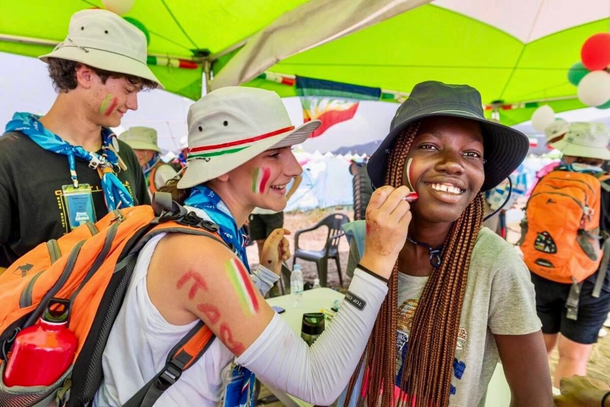 ragazzi scout jamboree
