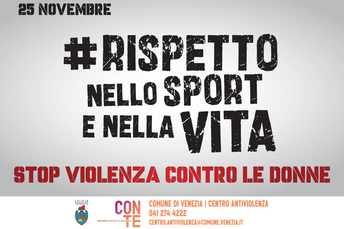 campagna-rispetto-nello-sport-nella-vita-comune-venezia