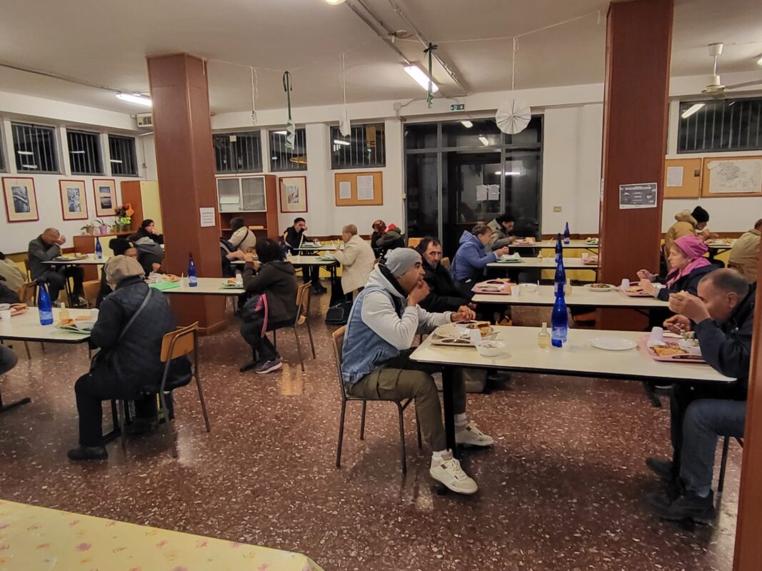 Mensa di Ca’ Letizia: più di 100 persone anche a natale