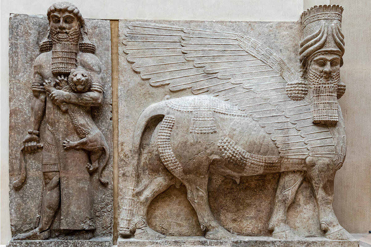 gilgamesh-sculture-museo
