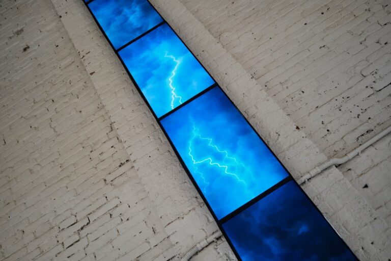 Fabrizio Plessi, Energy, Video installation, 2016