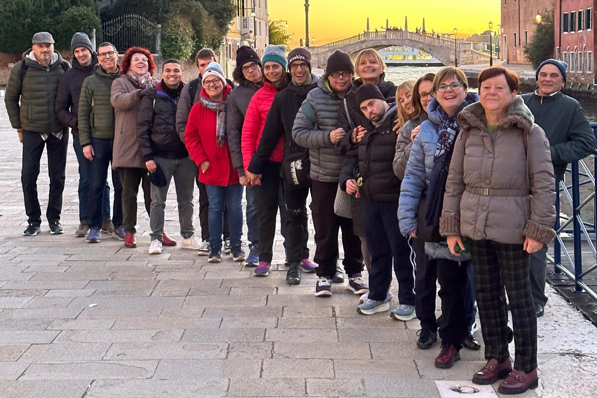 Il "Team Bea Vita" in gita a Venezia